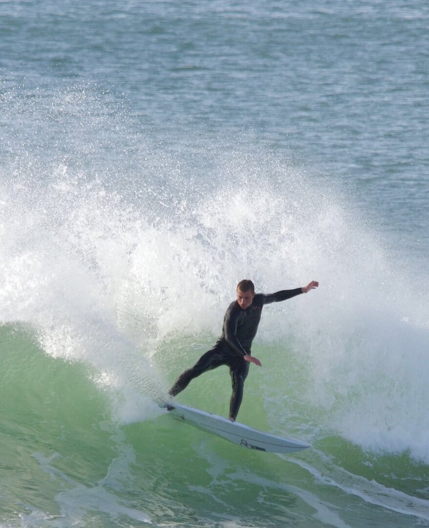 Surfing in Portugal